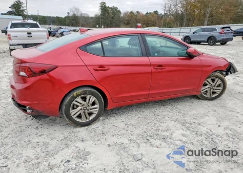 2020 Hyundai Elantra Sel из США, поврежденный, VIN 5NPD84LF5LH511843
